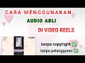 Lagu Tutorial Cara Mengubah Musik Reels FB Profesional Jadi Audio Asli
