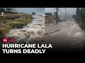 HURRICANE LALA LIVE Hawaii Battered by Fierce Winds 60 000 Without Power Storm Threat Grows