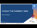 Common Post Installation Tasks SQL Server 2019 SQL Server post-installation configuration tuning