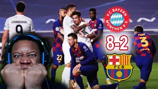 bayern munich vs barcelona 8 2 all g als u0026 ext nd d h ghl ghts 2020 hd champions league reaction
