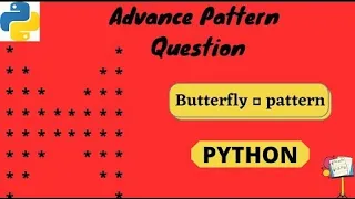 Butterfly Pattern Question in Python Animated
