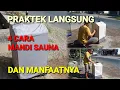 CARA DAN MANFAAT MANDI SAUNA PADA BURUNG CENDET