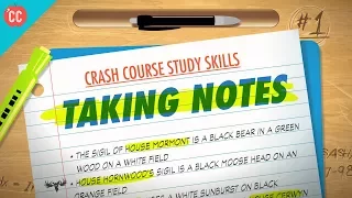 Download Taking Notes: Crash Course Study Skills #1 MP3