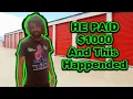 Dusty Paid 1000 for this Storage Wars Abandoned Auction Unit got