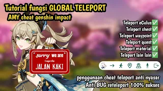 Download Tutorial CHEAT global teleport Amy Full guide cheat genshin impact android MP3
