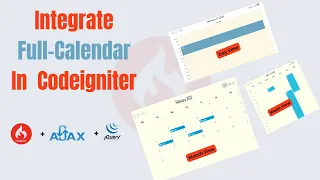 FullCalendar With Demo Source Code Calendar Plugin in Javascript CodeIgniter