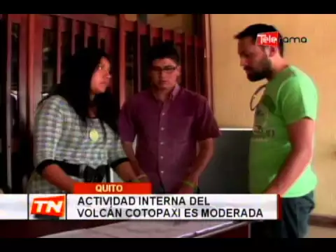 Actividad interna del volcán Cotopaxi es moderada