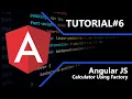 Angular JS Calculator Using Factory Tutorial