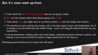 Scientific Computing Lecture 3 Modular Programming