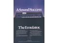 Lagu E-mu Emulator I audio demo [c. 1981]