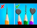 AWESOME SCHOOL OFFICE HACKS Cool DIYs and Art Hacks