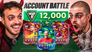 OMG PACKLUCK auf BEIDEN SEITEN π₯! WER erreicht MEHR in 1STUNDE mit 100β¬ in FC 27 π₯π€―(ACCOUNTBATTLE π)