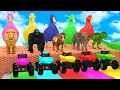 Download Lagu Long Slide Game With Cow Elephant Gorilla Hippopotamus Tiger 3d Animal Game Funny 3d Animals
