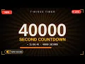 40000 seconds timer