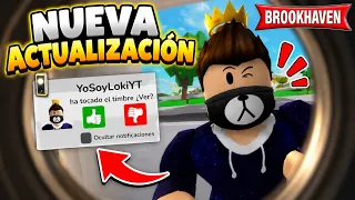 NUEVA ACTUALIZACIÓN DE BROOKHAVEN! 😄🏡 (NUEVO TIMBRE Y NUEVAS ANIMACIONES) - ROBLOX