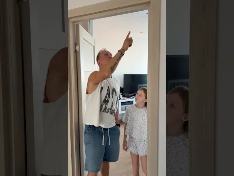 She wants dad to see this.