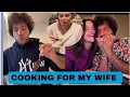 Lagu Benny blanco making his signature fried chicken recipe for wife Selena Gomez what's in my kitchen.