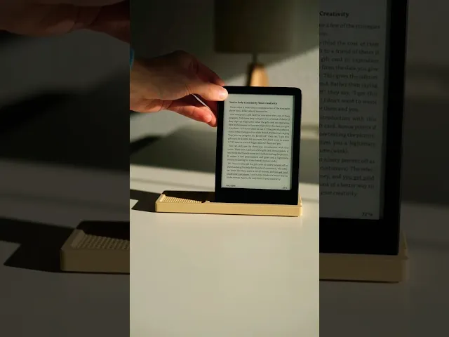 eBook Reader Stand with Tray video thumbnail