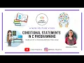 Conditional Statements in C programming Aishwarya Pattar