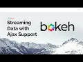Bokeh with Ajax Streaming Data
