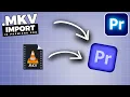 How To IMPORT .mkv FILES In Premiere Pro