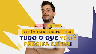 Aulão ao vivo sobre SISU 2025 // TUDO O QUE VOCÊ PRECISA SABER + TIRA DÚVIDAS!
