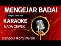 Lagu MENGEJAR BADAI | KARAOKE NADA CEWEK | DANGDUT PA700
