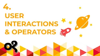 USER INTERACTION OPERATORS IN JAVASCRIPT 4th