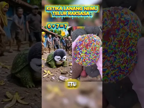KETIKA LANANG NEMU TELUR MISTERIUS #satisfying #lucu #asmr