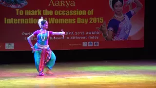 aarya 2015 odissi dance 2 by sujata mohapatra