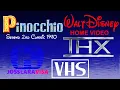 Download Lagu Opening To Pinocho 1940 Esp Latino ENG PORT FRA VHS 1995  JossLaraVisa