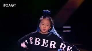 superstar 8 year old asia got talent talented girl dance
