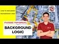 How to create and run a Background Logic program in FANUC robots