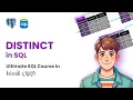 6 DISTINCT in SQL SQL Course for Beginners in Hindi