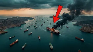 Iran Just Destroyed Trump’s Peace Deal — Cargo Ship Explodes in Strait of Hormuz