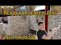 Download Lagu It's all coming together now! Ready for scaffolding #construction #constructionchannel #bricklaying
