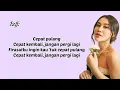 Download Lagu Aaliyah Massaid - Firasat (Cover) Marcell (Lirik Lagu) ~ Kemarin ku lihat awan membentuk wajahmu