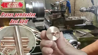 proses pembuatan besi gold pake mesin feng hsing