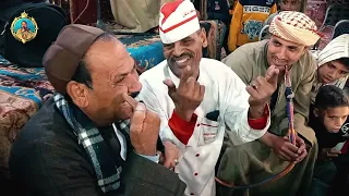 عمدة الفن الشعبي الريس جميل الاسيـوطي شوف عامل في الفرح ايه فرحة عرب بني شقير حفلةكاملة HD 