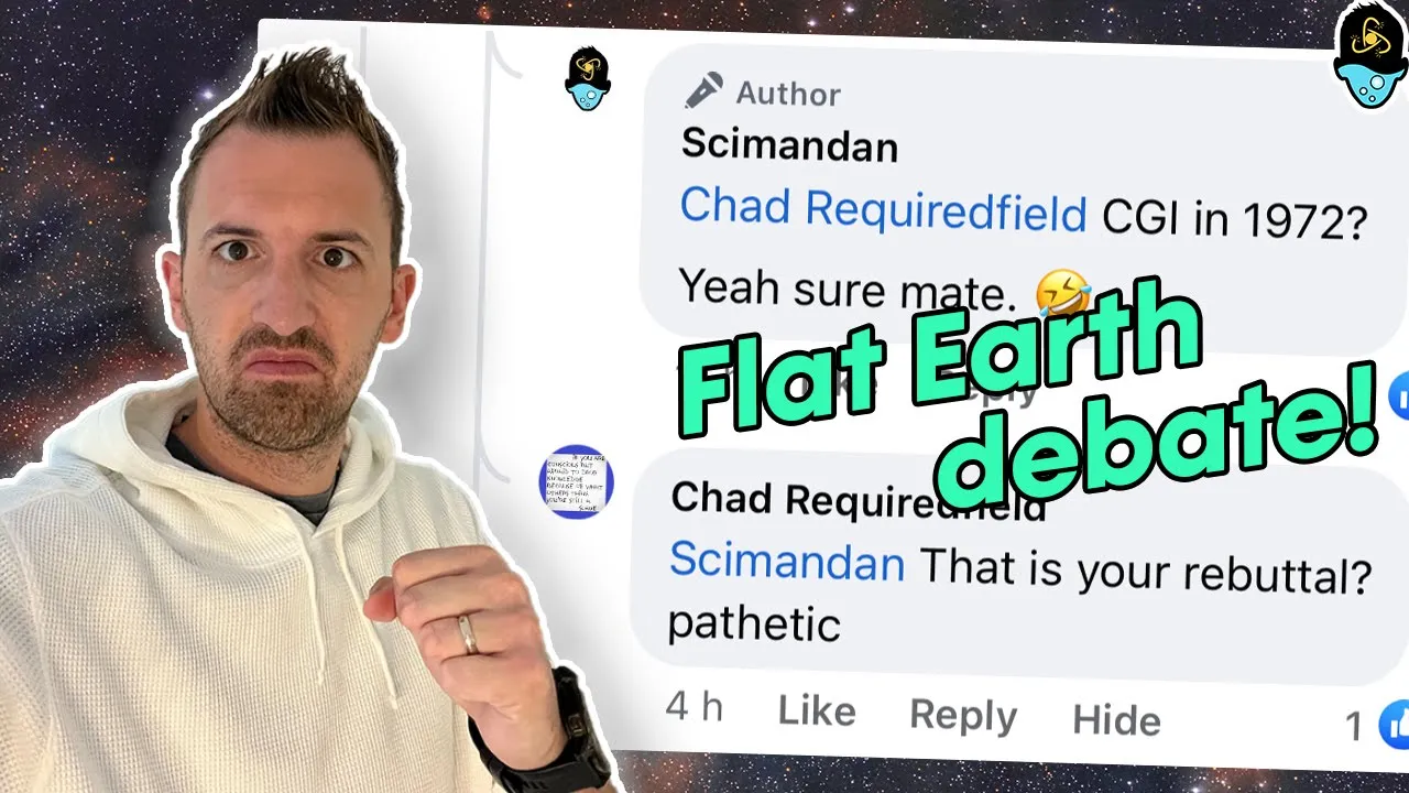 I Finally Debate a Flat Earther...Sort of