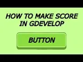 How to add score in GDevelop