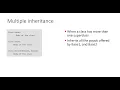 Multiple Inheritance Learning OOP using Python