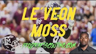 2026 NFL DRAFT SLEEPER ALERT Le Veon Moss RB Texas A M