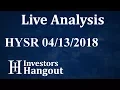HYSR Stock Hypersolar Inc Live Analysis 04-13-2018