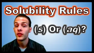 Solubility Rules