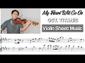 My Heart Will Go On - OST. Titanic || Violin Cover With Sheet Music