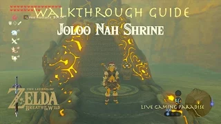 Breath of the Wild - Joloo Nah Shrine Guide