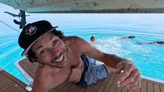 Swimming in the Middle of Nowhere! Epic Last Days on the Grand Bahama Bank – Ep. 252