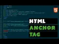 HTML Hyperlinks And Anchor Tag Explained Intro To HTML