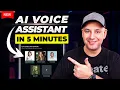 Create an AI Voice Assistant in 5 minutes - Powered by GPT-4o